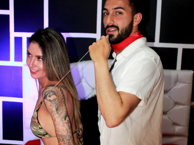 Camgirl AntoAndLeo en live webcam amateur