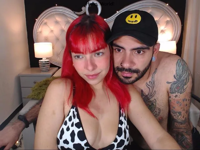 Camgirl VincentAndIrina en live webcam amateur