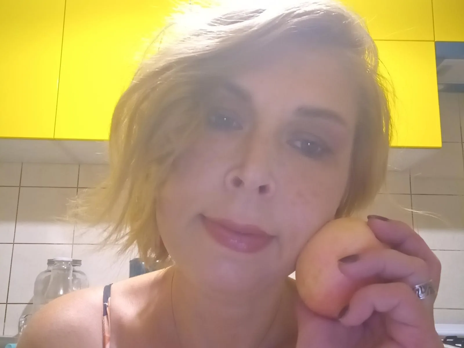Camgirl BlondaUa en live webcam amateur