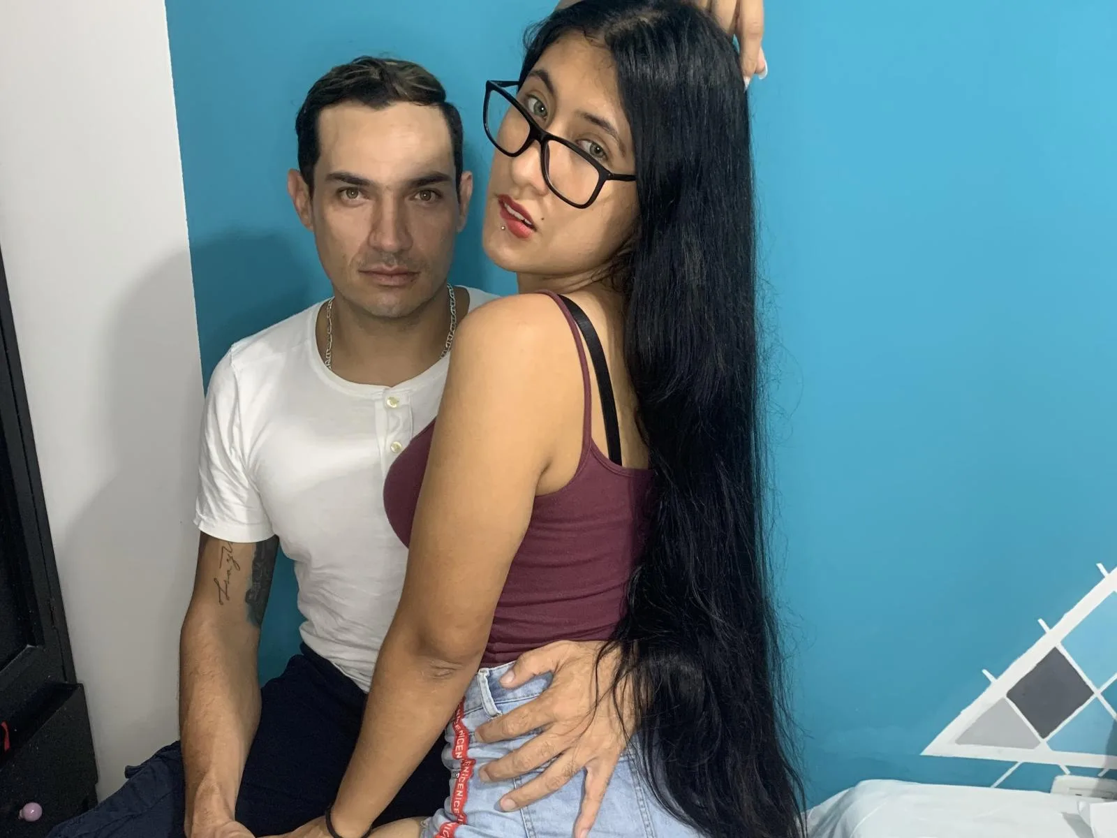 JackAndKeily camgirl live amateur webcam