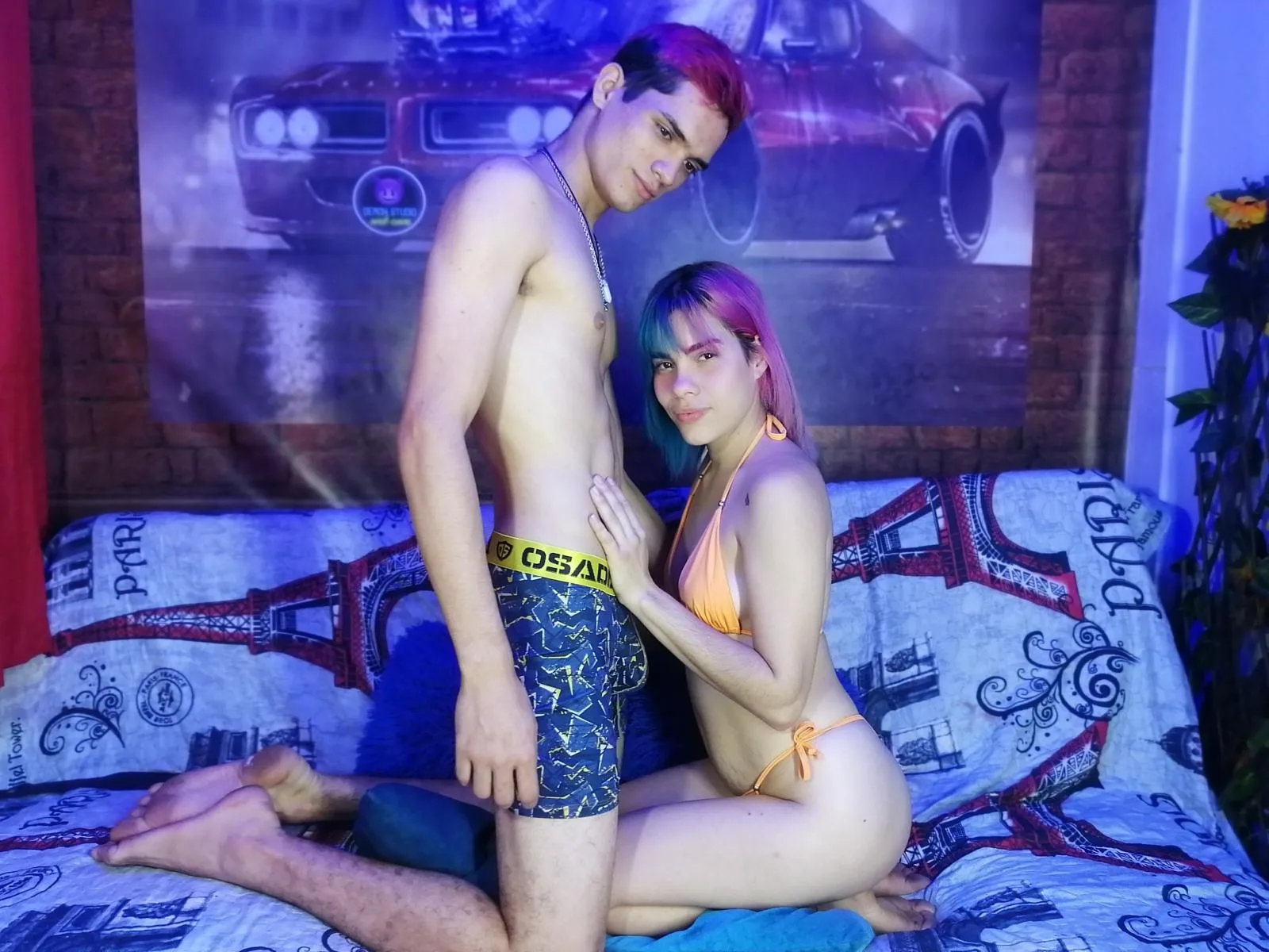 KenAndMaria camgirl live amateur webcam